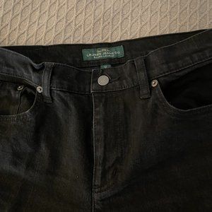 LRL Lauren Ralph Lauren Jeans Black Classic Bootcut